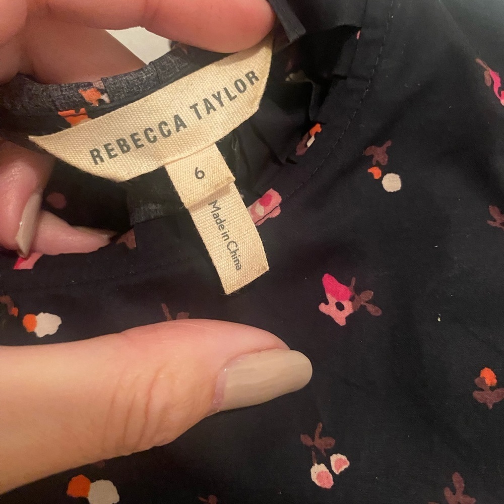 Rebecca Taylor Mia Pleat Top - Picture 4 of 6